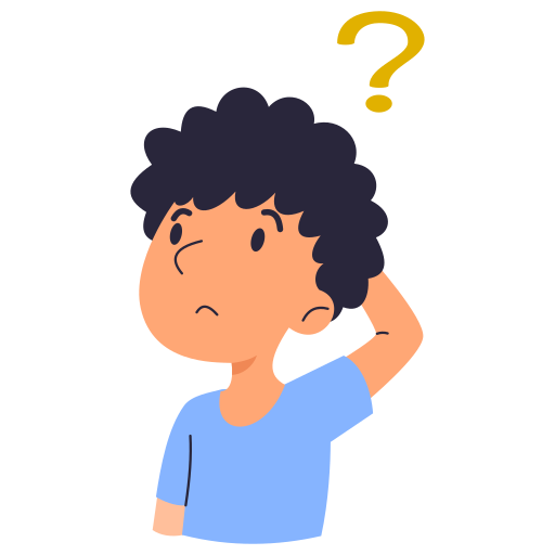 Confused person